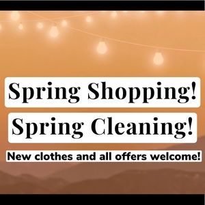 {SPRING SHOPPING AND SPRING CLEANING} SALE!! 🌺